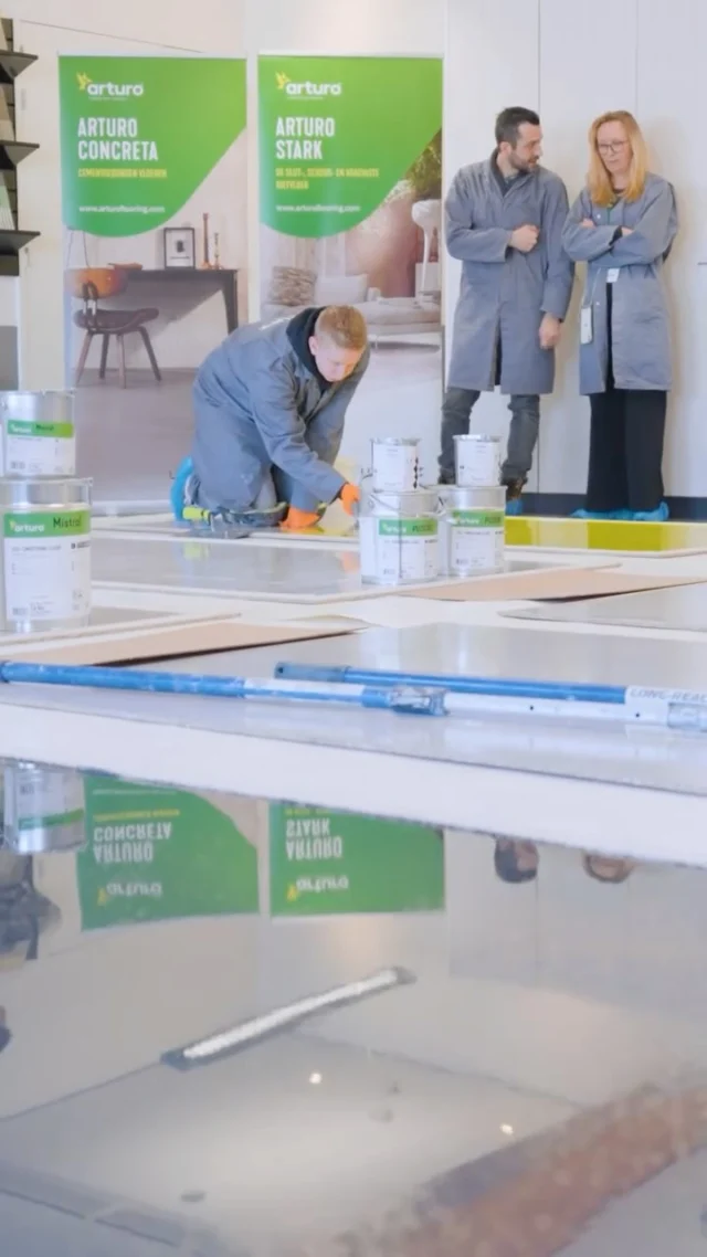 𝐀𝐫𝐭𝐮𝐫𝐨 𝐓𝐫𝐚𝐢𝐧𝐢𝐧𝐠 𝐀𝐟𝐭𝐞𝐫𝐦𝐨𝐯𝐢𝐞📹  Last month, we organised a training session on 'Subfloors and Preparation'. It was a great combination of theory and practice, as well as humour and professionalism.  Did you miss this training? No worries! There is still an opportunity to register for our next training on 09-05-2025, where we will cover the theme 'Resin Floors'. This is an excellent chance to further expand your knowledge and strengthen your network.  Sign up quickly and make sure you don’t miss out! We look forward to welcoming you!