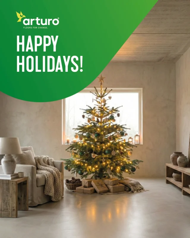 𝗧𝗶𝗺𝗲 𝘁𝗼 𝗿𝗲𝗰𝗵𝗮𝗿𝗴𝗲 𝗮𝗻𝗱 𝗲𝗻𝗷𝗼𝘆! 🎄  After a year filled with successful projects and great collaborations, it’s now time to recharge and enjoy the season.  On behalf of the Arturo team, we wish you all happy holidays!🌟  #Arturo #ArturoFlooring #Christmas #Holidays  #Gratitude