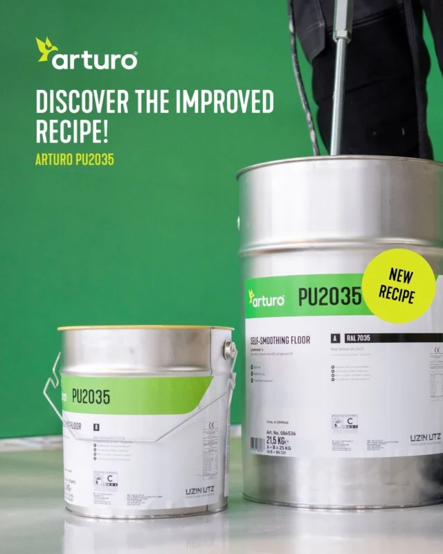 𝗛𝗮𝘃𝗲 𝘆𝗼𝘂 𝘁𝗿𝗶𝗲𝗱 𝗼𝘂𝗿 𝗔𝗿𝘁𝘂𝗿𝗼 𝗣𝗨𝟮𝟬𝟯𝟱 𝘆𝗲𝘁? 🌟  The updated formula of the PU2035 has been around for a while, but have you experienced the ease of application for yourself? We have developed this resin floor to be even smoother to apply and easier to level, specifically for the flooring professional.  Why choose the PU2035?
✅ Highest certification: Low emission (EMICODE EC1 Plus & AgBB).
✅ Ultimate comfort: Permanently elastic, crack-bridging, and perfect for underfloor heating.
✅ Ease of use: Self-levelling and even smoother to apply.
✅ Stylish & practical: Seamless, liquid-tight, and very easy to clean.  The future of decorative flooring is here 👉 Discover our website!  #arturo #arturoflooring #pu2035 #resinfloor #flooringpro #emicode #interior #seamless